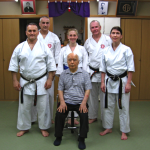 After training with Master Mabuni, Japan 2013